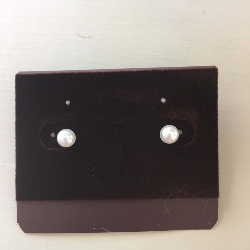 Freshwater pearl surgical steel post earrings